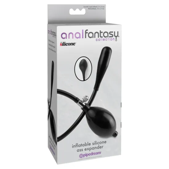 Pipedream - Anal Fantasy Collection - Inflatable Silicone Ass Expander - Black Pipedream - Anal Fantasy Collection - Inflatable Silicone Ass Expander - Black