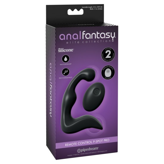 Pipedream - Anal Fantasy Elite - Remote Control P-Spot Pro - Black Pipedream - Anal Fantasy Elite - Remote Control P-Spot Pro - Black