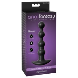 Pipedream - Anal Fantasy Elite  - Rechargeable Anal Beads - Black
