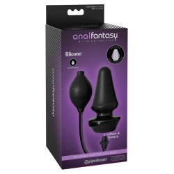 Pipedream - Anal Fantasy Elite  - Inflatable Silicone Butt Plug  - Black