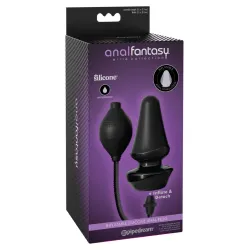 Pipedream - Anal Fantasy Elite  - Inflatable Silicone Butt Plug  - Black