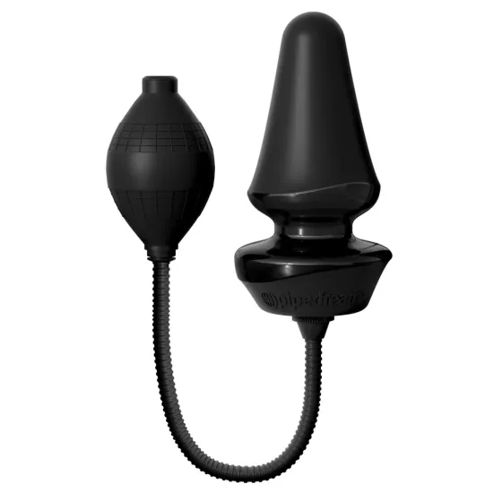 Pipedream - Anal Fantasy Elite - Inflatable Silicone Butt Plug - Black Pipedream - Anal Fantasy Elite - Inflatable Silicone Butt Plug - Black