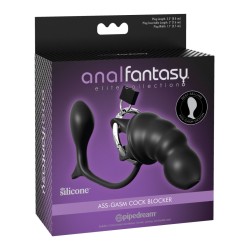 Pipedream - Anal Fantasy Elite  - Ass-gasm Cock Blocker  - Black