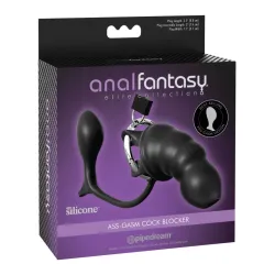 Pipedream - Anal Fantasy Elite  - Ass-gasm Cock Blocker  - Black