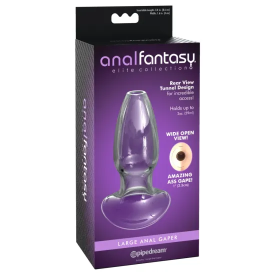 Pipedream - Anal Fantasy Elite - Large Anal Gaper - Clear Pipedream - Anal Fantasy Elite - Large Anal Gaper - Clear