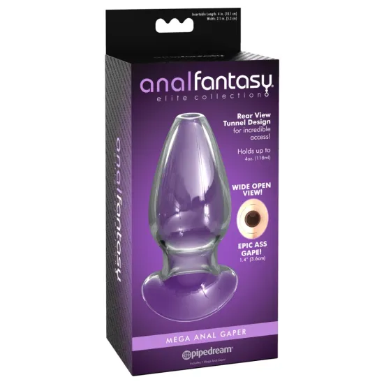 Pipedream - Anal Fantasy Elite - Mega Anal Gaper - Clear Pipedream - Anal Fantasy Elite - Mega Anal Gaper - Clear