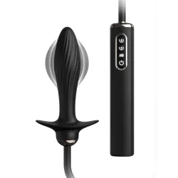 Pipedream - Anal Fantasy Elite - Auto-Throb Inflatable Vibrating Plug - Black Pipedream - Anal Fantasy Elite - Auto-Throb Inflatable Vibrating Plug - Black