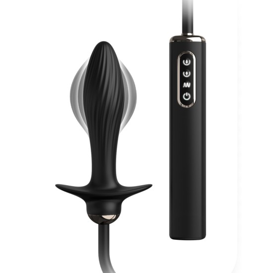 Pipedream - Anal Fantasy Elite - Auto-Throb Inflatable Vibrating Plug - Black Pipedream - Anal Fantasy Elite - Auto-Throb Inflatable Vibrating Plug - Black
