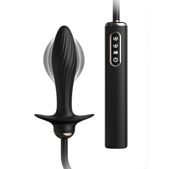 Pipedream - Anal Fantasy Elite - Auto-Throb Inflatable Vibrating Plug - Black Pipedream - Anal Fantasy Elite - Auto-Throb Inflatable Vibrating Plug - Black