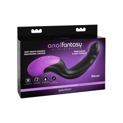 Pipedream - Anal Fantasy Elite - Hyper-Pulse P-Spot Massager - Black/ Purple