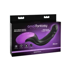 Pipedream - Anal Fantasy Elite - Hyper-Pulse P-Spot Massager - Black/ Purple