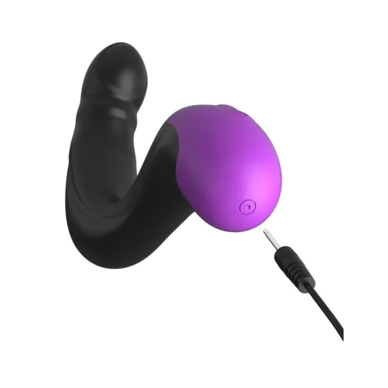 Pipedream - Anal Fantasy Elite - Hyper-Pulse P-Spot Massager - Black/ Purple Pipedream - Anal Fantasy Elite - Hyper-Pulse P-Spot Massager - Black/ Purple