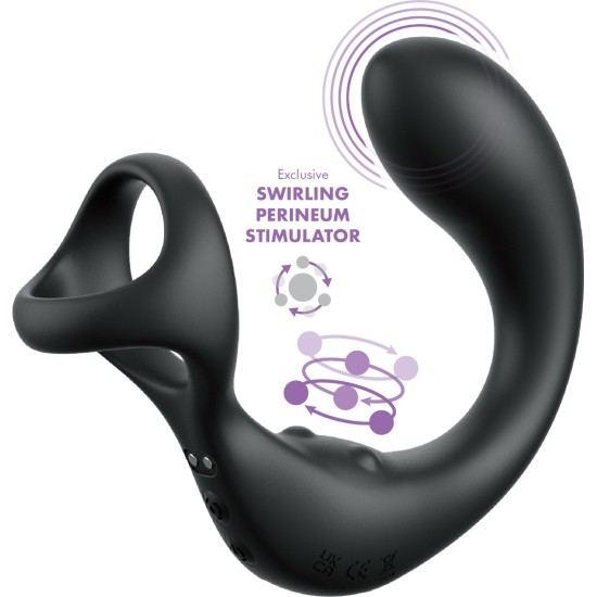 Pipedream - Anal Fantasy Elite - Ass-gasm Taint-Alizer - Black Pipedream - Anal Fantasy Elite - Ass-gasm Taint-Alizer - Black