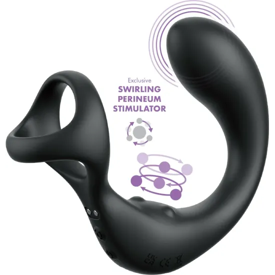 Pipedream - Anal Fantasy Elite - Ass-gasm Taint-Alizer - Black Pipedream - Anal Fantasy Elite - Ass-gasm Taint-Alizer - Black