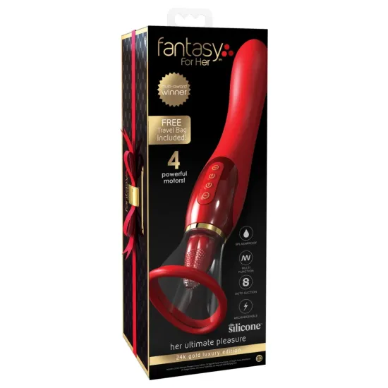 Pipedream - Fantasy For Her - Her Ultimate Pleasure Holiday Version - Red Pipedream - Fantasy For Her - Her Ultimate Pleasure Holiday Version - Red