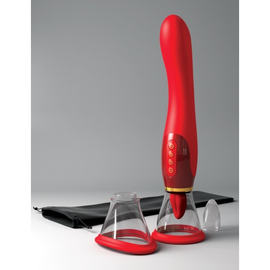 Pipedream - Fantasy For Her - Her Ultimate Pleasure Holiday Version - Red Pipedream - Fantasy For Her - Her Ultimate Pleasure Holiday Version - Red