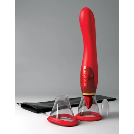 Pipedream - Fantasy For Her - Her Ultimate Pleasure Holiday Version - Red Pipedream - Fantasy For Her - Her Ultimate Pleasure Holiday Version - Red