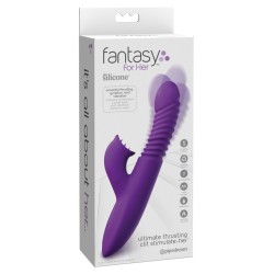 Pipedream - Fantasy For Her - Ultimate Thrusting Clit Stimulate-Her  - Purple