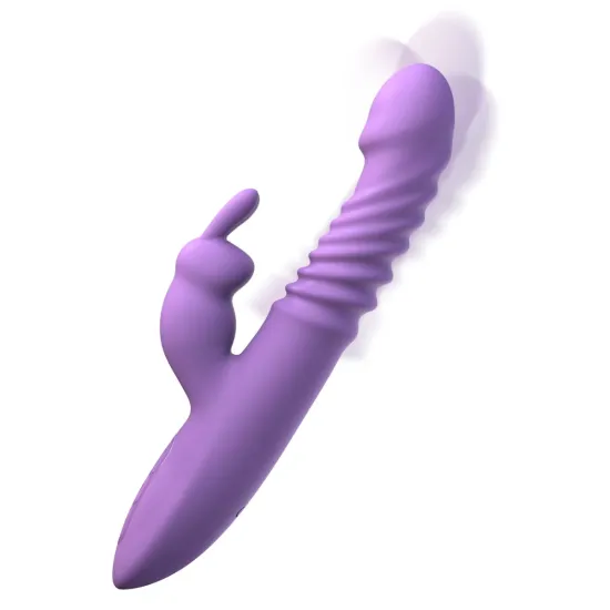 Pipedream - Fantasy For Her - Her Thrusting Silicone Rabbit - Purple Pipedream - Fantasy For Her - Her Thrusting Silicone Rabbit - Purple