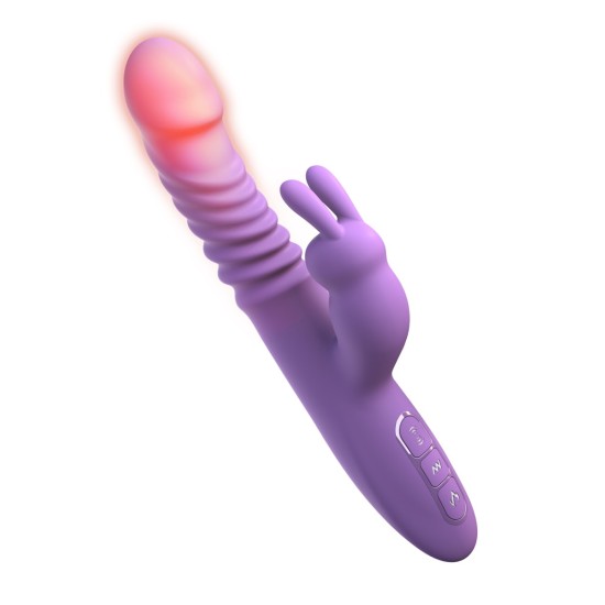 Pipedream - Fantasy For Her - Her Thrusting Silicone Rabbit - Purple Pipedream - Fantasy For Her - Her Thrusting Silicone Rabbit - Purple