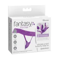 Pipedream - Fantasy For Her - Ultimate G-Spot Butterfly Strap-On - Purple Pipedream - Fantasy For Her - Ultimate G-Spot Butterfly Strap-On - Purple