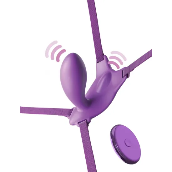 Pipedream - Fantasy For Her - Ultimate G-Spot Butterfly Strap-On - Purple Pipedream - Fantasy For Her - Ultimate G-Spot Butterfly Strap-On - Purple