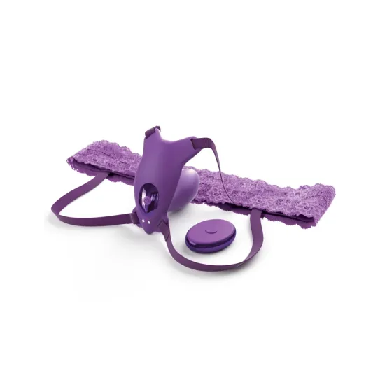 Pipedream - Fantasy For Her - Ultimate G-Spot Butterfly Strap-On - Purple Pipedream - Fantasy For Her - Ultimate G-Spot Butterfly Strap-On - Purple