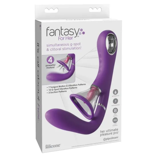 Pipedream - Fantasy For Her - Her Ultimate Pleasure Pro - Purple Pipedream - Fantasy For Her - Her Ultimate Pleasure Pro - Purple