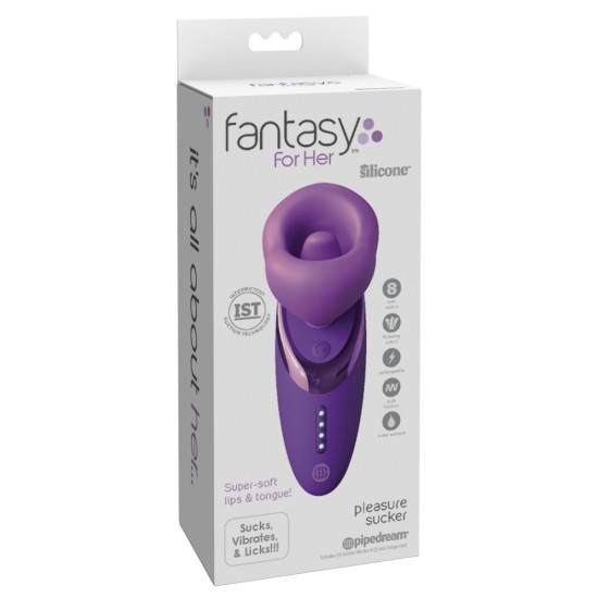 Pipedream - Fantasy For Her - Pleasure Sucker - Purple Pipedream - Fantasy For Her - Pleasure Sucker - Purple