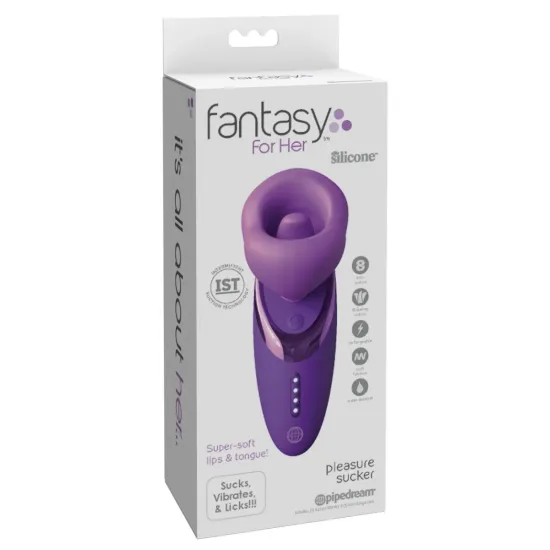 Pipedream - Fantasy For Her - Pleasure Sucker - Purple Pipedream - Fantasy For Her - Pleasure Sucker - Purple