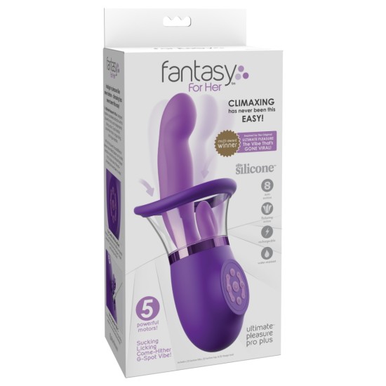 Pipedream - Fantasy For Her - Ultimate Pleasure Pro Plus - Purple Pipedream - Fantasy For Her - Ultimate Pleasure Pro Plus - Purple