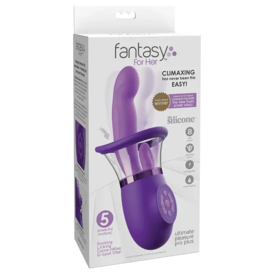 Pipedream - Fantasy For Her - Ultimate Pleasure Pro Plus - Purple Pipedream - Fantasy For Her - Ultimate Pleasure Pro Plus - Purple