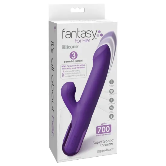 Pipedream - Fantasy For Her - Super SoniX Thruster - Purple Pipedream - Fantasy For Her - Super SoniX Thruster - Purple
