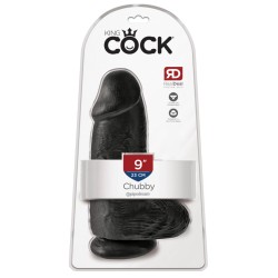 Pipedream - King Cock - Chubby - Black