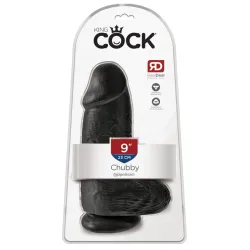 Pipedream - King Cock - Chubby - Black
