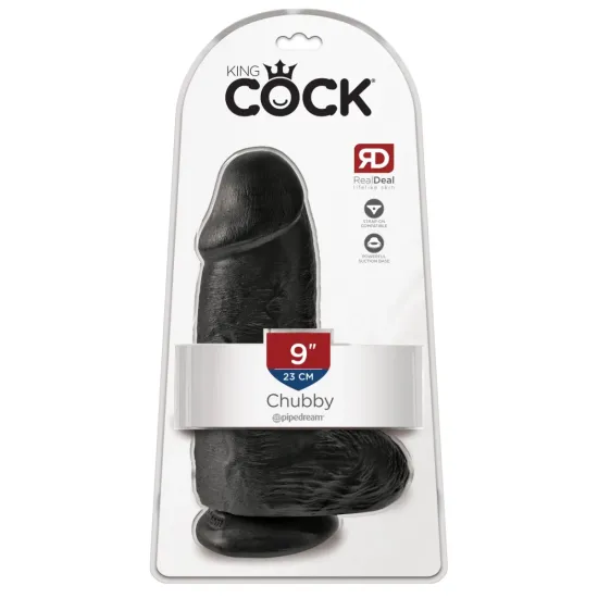 Pipedream - King Cock - Chubby - Black Pipedream - King Cock - Chubby - Black