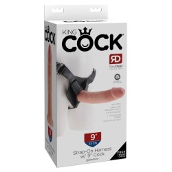 Pipedream - King Cock - Strap on Harness with 9