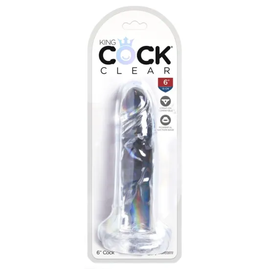 Pipedream - King Cock Clear - 6 Pipedream - King Cock Clear - 6