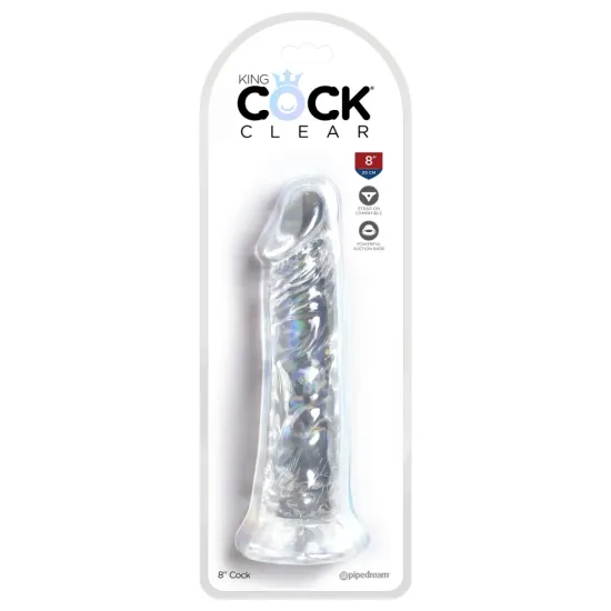 Pipedream - King Cock Clear - 8 Pipedream - King Cock Clear - 8