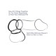 Pipedream - Fantasy C-Ringz - Silicone 3-Ring Stamina Set - Black Pipedream - Fantasy C-Ringz - Silicone 3-Ring Stamina Set - Black