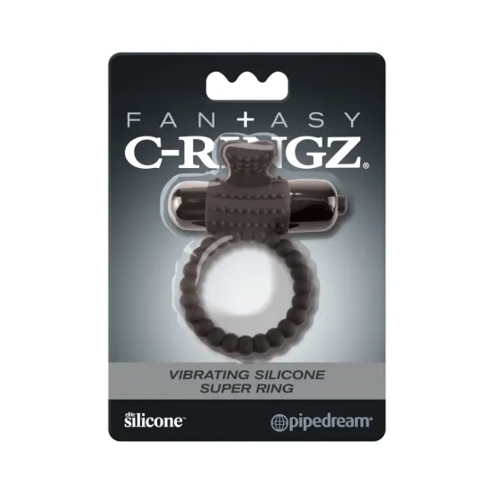 Pipedream - Fantasy C-Ringz - Vibrating Silicone Super Ring - Black Pipedream - Fantasy C-Ringz - Vibrating Silicone Super Ring - Black