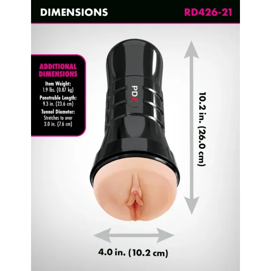 Pipedream - PDX Extreme - Wet Pussies - Super Juicy Snatch XXL - Light Pipedream - PDX Extreme - Wet Pussies - Super Juicy Snatch XXL - Light
