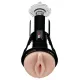 Pipedream - PDX Elite - Cock Compressor Vibrating Stroker - Light/Black Pipedream - PDX Elite - Cock Compressor Vibrating Stroker - Light/Black