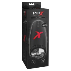 Pipedream - PDX Elite - Moto-Bator  - Clear/Black