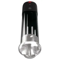 Pipedream - PDX Elite - Blowjob Power Pump - Clear/Black Pipedream - PDX Elite - Blowjob Power Pump - Clear/Black