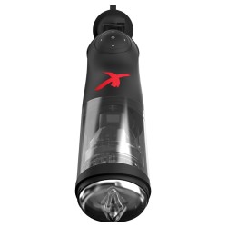Pipedream - PDX Elite - Deluxe Mega-Bator - Clear/Black Pipedream - PDX Elite - Deluxe Mega-Bator - Clear/Black