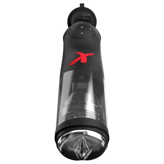 Pipedream - PDX Elite - Deluxe Mega-Bator - Clear/Black Pipedream - PDX Elite - Deluxe Mega-Bator - Clear/Black