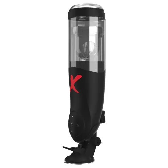 Pipedream - PDX Elite - Deluxe Mega-Bator - Clear/Black Pipedream - PDX Elite - Deluxe Mega-Bator - Clear/Black