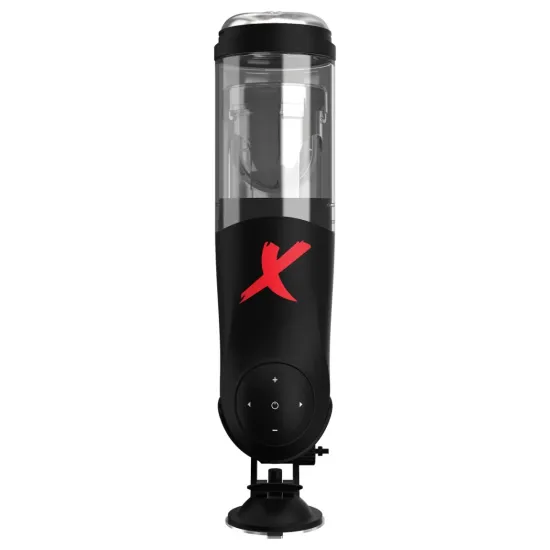 Pipedream - PDX Elite - Deluxe Mega-Bator - Clear/Black Pipedream - PDX Elite - Deluxe Mega-Bator - Clear/Black