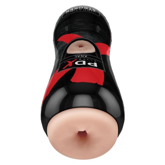 Pipedream - PDX Elite - Vibrating Anal Stroker - Light/Black Pipedream - PDX Elite - Vibrating Anal Stroker - Light/Black